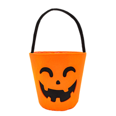 Sac Feutrine Citrouille Halloween